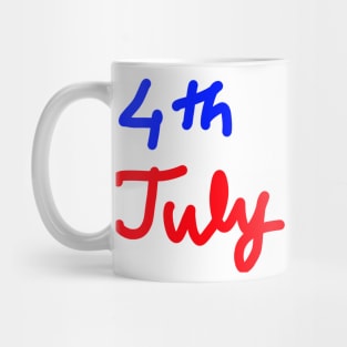 4th july independence day Mug